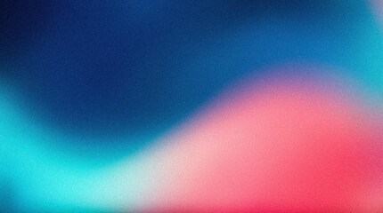 Fototapeta premium Abstract background with vibrant gradient colors, soft light, and grainy texture for modern digital design