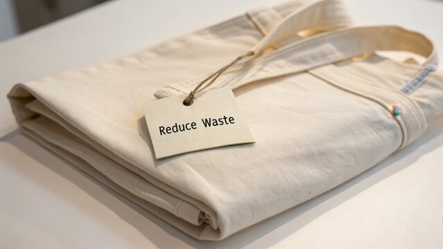 Eco-friendly Bag with Tag for Reducing Waste in Daily Life