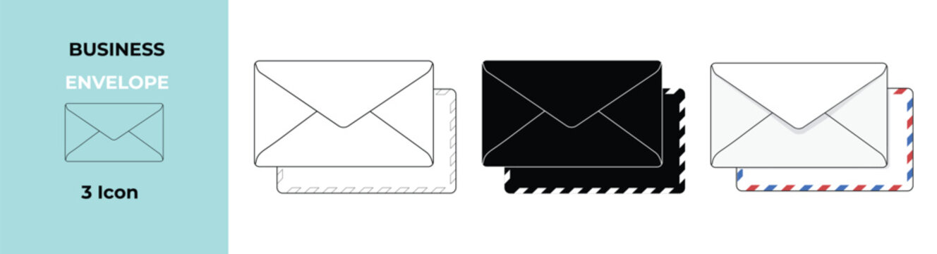 envelope placed on airmail envelope [Web]