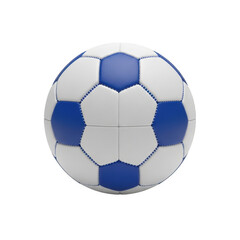 Fototapeta premium Soccer ball isolated on transparent background