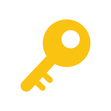 Security Key Access Vector Icon