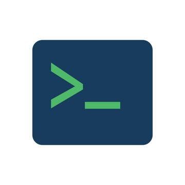 Terminal Command Line Vector Icon