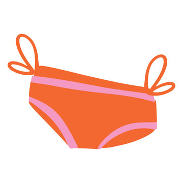 Summer bikini bottom icon