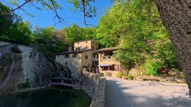 The magnificence of nature and man's work. Molino della Croda. Veneto to discover.