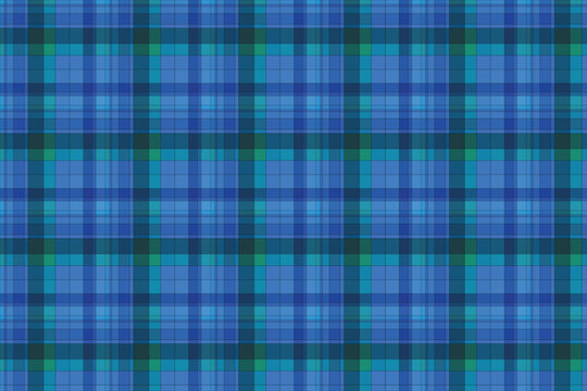 Blue pixelated squares pattern