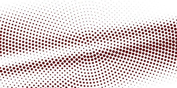 Dotted halftone texture background. Black and white pop art gradient overlay. Fading grunge gritty noise wallpaper. Weathered pixelated comic backdrop. Vector bitmap subtle vanishing surface