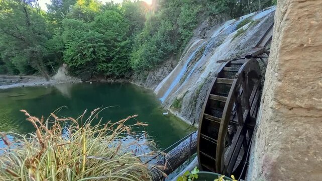 The magnificence of nature and man's work. Molino della Croda. Veneto to discover.