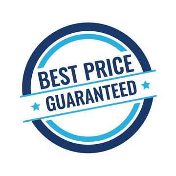 Premium quality best price guaranteed circular badge for promotional offers and discount marketing campaigns ensuring customer value and satisfaction