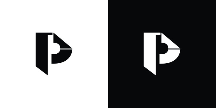 Sophisticated and unique letter P initials logo design
