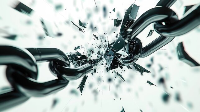 Shattered Connections: Broken Chain Stock Videos & Royalty-Free Footage