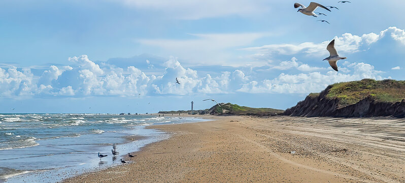 Boca Chica Beach in Texas