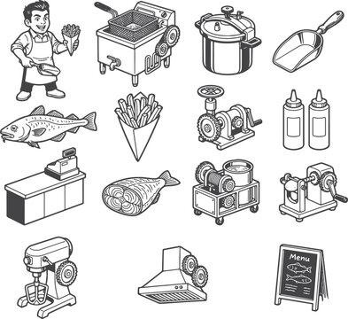 Fish and Chips Shop Equipments
