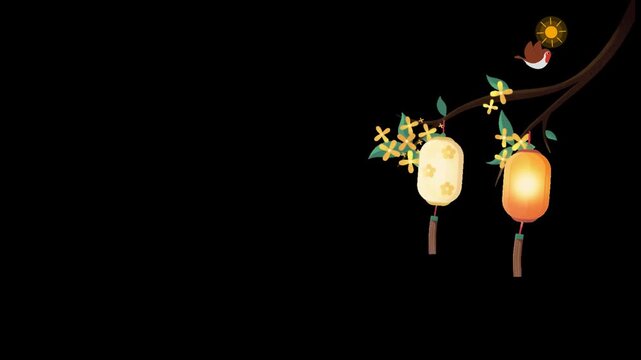The background video features moving lights for presentations