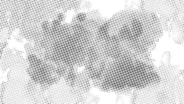 Black and white halftone pattern with grunge texture background halftone background abstract