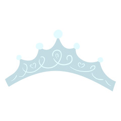 Blue tiara © Vexels
