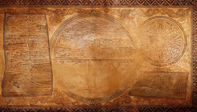 antique papyrus as background paper texture