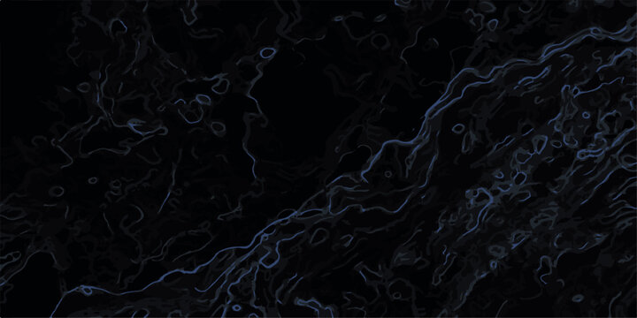 Seamless black and white abstract background loop featuring a dark smoke texture with a smooth motion flow and elegant white wave curves