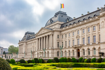 Fototapeta premium Royal Palace in Brussels, Belgium