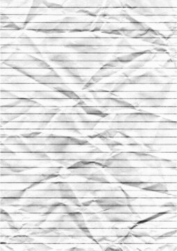 Large vector halftone note paper texture with a transparent background