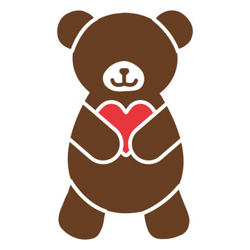 Bear feeling love