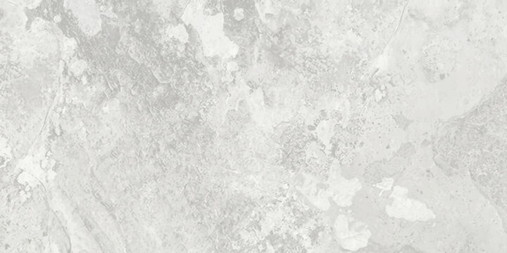 White marble stone surface with a gray grunge pattern and rough cement texture creates a winter snow backdrop for art and wall decoration