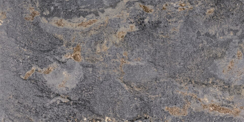 Naklejka premium Rough natural granite and old stone wall texture creates a dirty grey abstract pattern on the weathered rock surface of this closeup material background