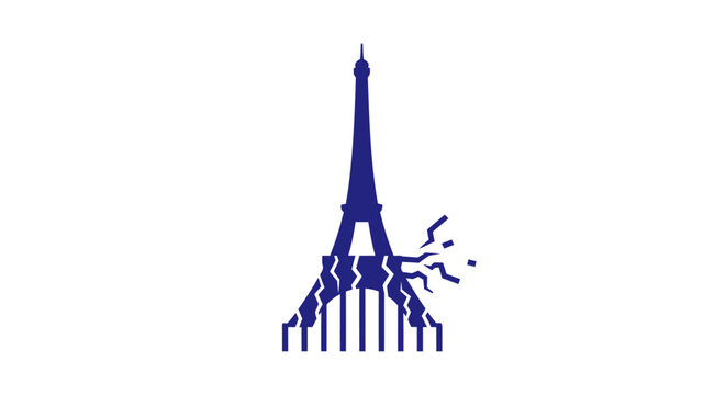 Eiffel Tower Iconic Paris Landmark Tower.