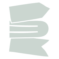 Obraz premium Shaped cardboard for notes