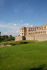 Fototapeta premium Ruins of 17th century Krzyztopor castle, italian style palazzo in fortezza, Ujazd, Poland