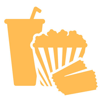 Cinema food &amp; drinks icon