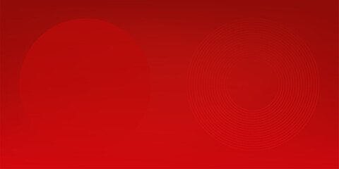 Obraz premium Abstract red background with circles. Applicable for gift card, Poster on wall poster template, EPS 10