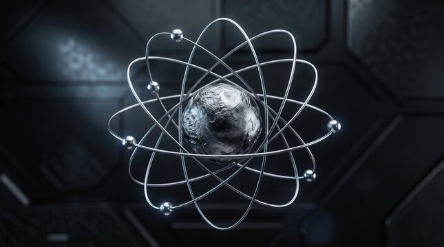 Quantum mechanics revolutionizing magnific ultradetailedatomics in science innovative research laboratory environment