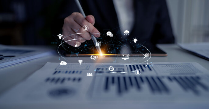 Digital business ecosystem integrating multiple business, ecosystem, and technology elements in a seamless digital network Latch