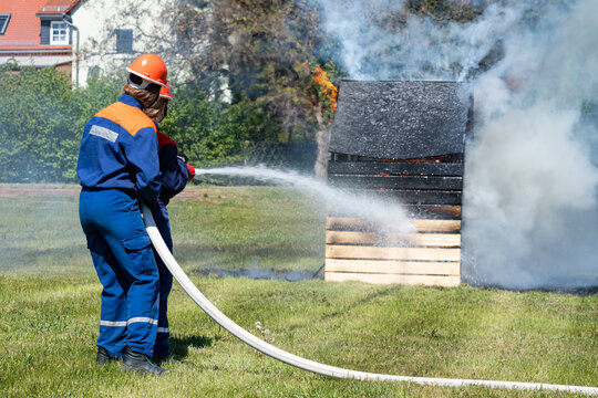 Jugendfeuerwehr in Aktion