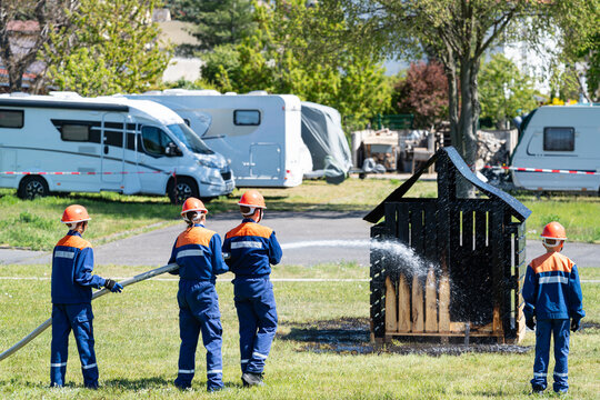 Jugendfeuerwehr in Aktion