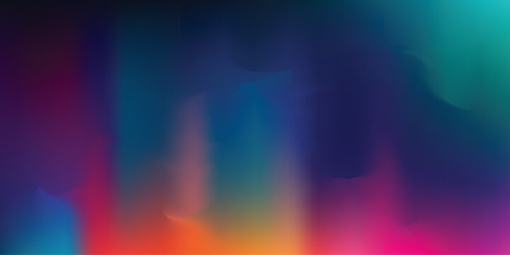 Abstract Gradient Blur Background, Soft Color Fade Modern Vector Design