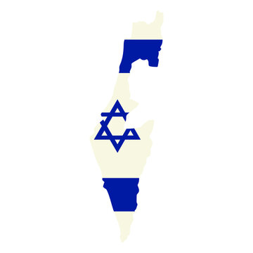 The flag of israel