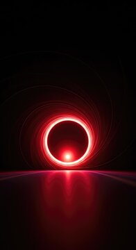 Abstract void where spiritual energy is nullified or suppressed, creating a sudden and complete absence of light and color, mystery, invisible, energy