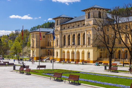 Stary Dom Zdrojowy w Krynicy.