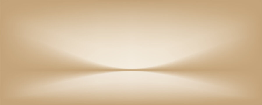 Brown studio shot background with blank 3d Beige Podium and empty backdrop for Product Presentation,Vector Backdrop Background scene mock up product retail banner in modern photo studio