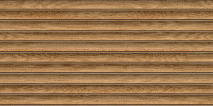 Modern wood slat wall background texture. Vertical and horizontal wooden timber panels for interior decor. Seamless decorative oak, walnut, and marble wall cladding for 3D rendering and architecture.