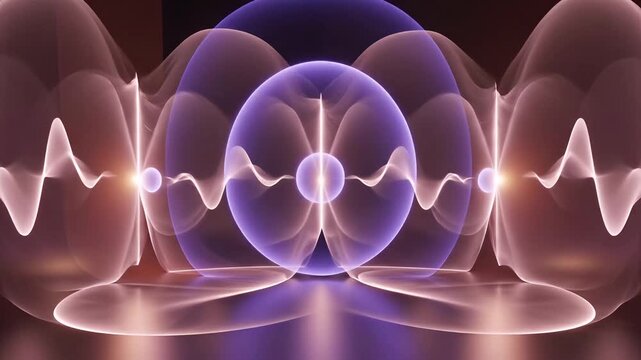 Spatial audio sound field waves propagating in virtual environment 