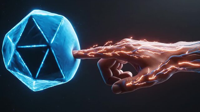 Haptic feedback virtual touch sensation with nerve signals in hand