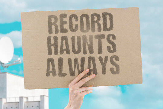 "Record Haunts Always" Background checks permanently restrict formerly incarcerated people from opportunities. BACKGROUND. CHECKS. INCARCERATED. RESTRICT. OPPORTUNITIES.