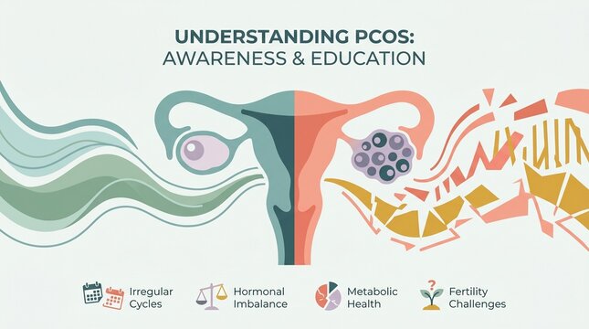 PCOS Awareness Concept