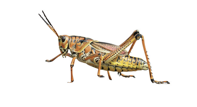 locust isolated on transparent background