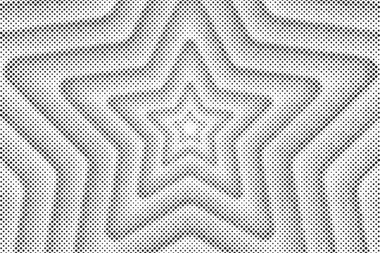 Star dot background. Stars comic. Halftone fade border. Pop art halfton. Screentone fading pattern. Cartoon patern. Faded groovy texture. Fades stares bg. Effect cute gradient. Vector illustration