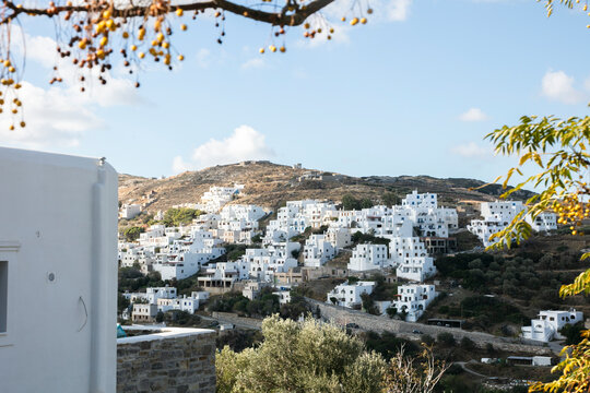 Views of small Greek village