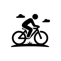 Obraz premium Cycling Outdoor Exercise Icon