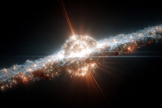 Gamma Ray Burst Visualization Most Powerful Explosion